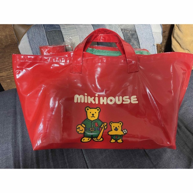 mikihouse(ミキハウス)の激レア　ミキハウランチボックスセット インテリア/住まい/日用品のキッチン/食器(弁当用品)の商品写真