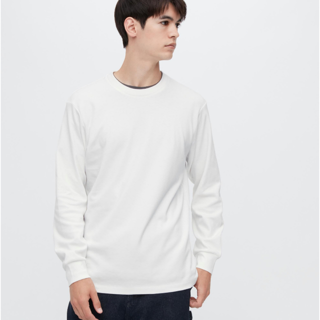 UNIQLO(ユニクロ)のゆーさん様＊ユニクロ ソフトタッチクルーネックT 3XL メンズのトップス(Tシャツ/カットソー(七分/長袖))の商品写真