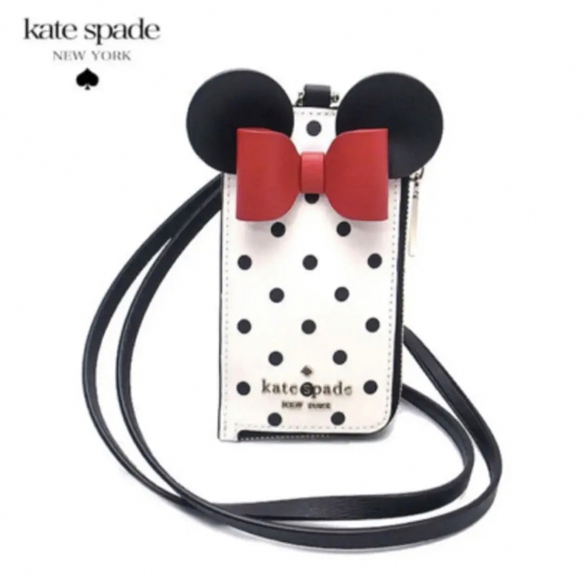 新品未使用 ケイトスペード ミニー パスケース kate spade ディズニー