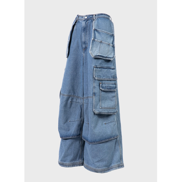 人気の春夏 1LDK SELECT パンツ カーゴデニム DENIM CARGO
