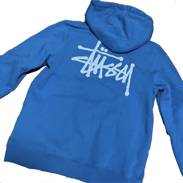 stussy zip up hoodie