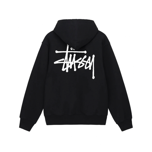 stussy zip up hoodie