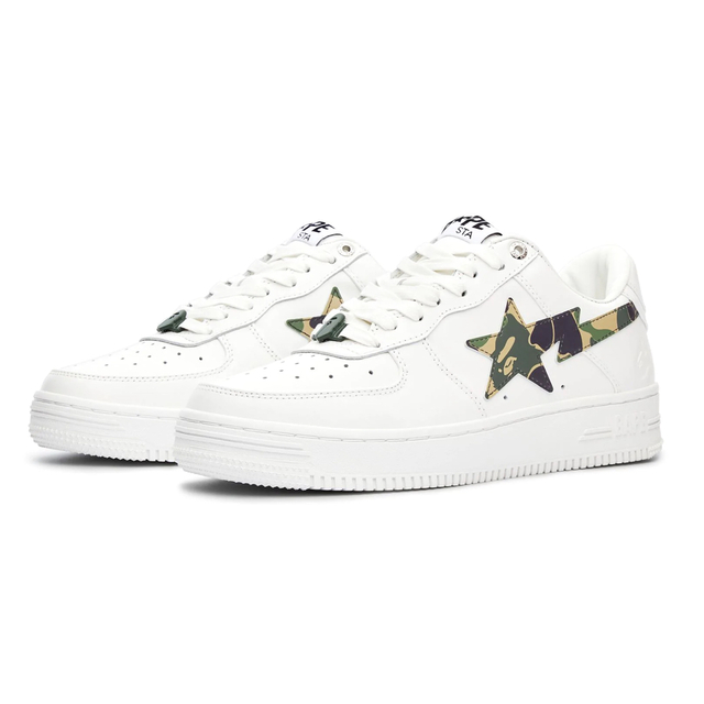 A BATHING APE(アベイシングエイプ)の26 BAPE STA ABC CAMO 1I70-191-005 GREEN メンズの靴/シューズ(スニーカー)の商品写真