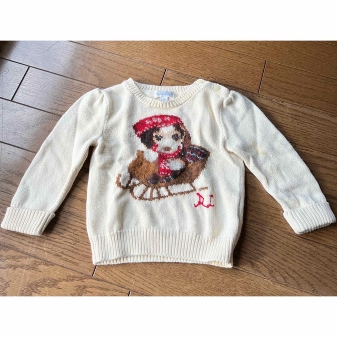 Ralph Lauren(ラルフローレン)のラルフローレン　 ポロ　ラルフローレン ニット 12M キッズ/ベビー/マタニティのベビー服(~85cm)(ニット/セーター)の商品写真