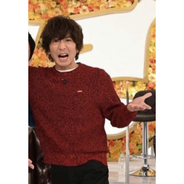 Supreme - 【木村拓哉着用】Supreme Melange Rib Knit Sweaterの Supreme - 【木村拓哉着用】Supreme Melange Rib Knit Sweaterの