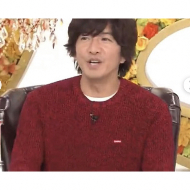 木村拓哉着用】Supreme Melange Rib Knit Sweater 木村拓哉着用】Supreme Melange Rib Knit Sweater