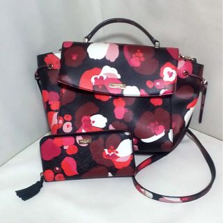 ケイトスペードニューヨーク(kate spade new york)の【セレーナ様専用】kate spade バッグと同柄長財布のセット♪(ショルダーバッグ)