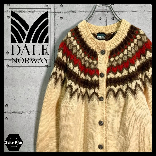 ART VINTAGE - 【レアデザイン】DALE OF NORWAY ノルディックニット