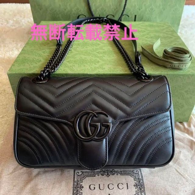 年末セール】即日発送 GUCCI マーモント ショルダーバッグ - www