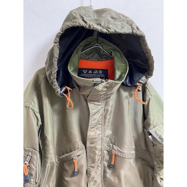 00s Y2K multi pocket fireman jacket