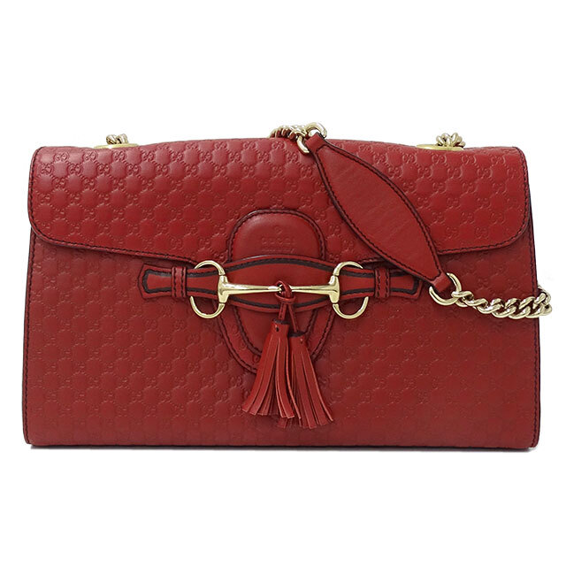 大量入荷 グッチ - Gucci チェーンショルダー ホースビット シマ