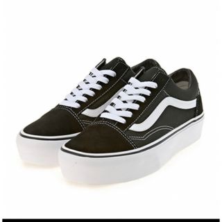 ヴァンズ(VANS)の【VANS】バンズ OLD SKOOL PLATFORM プラット 24.5(スニーカー)