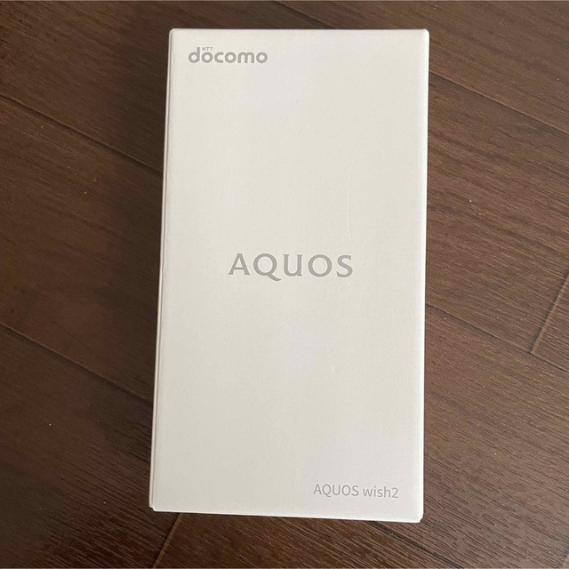 AQUOS(アクオス)の【新品】AQUOS wish2 SH-51C ホワイト スマホ/家電/カメラのスマートフォン/携帯電話(スマートフォン本体)の商品写真
