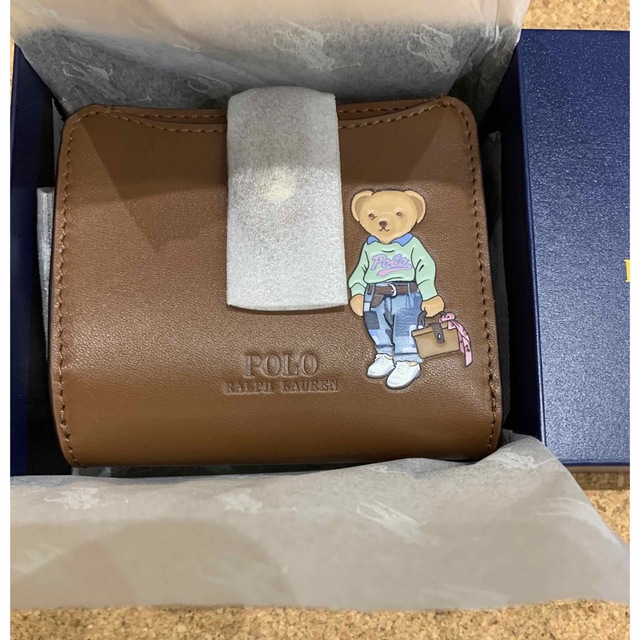 POLO RALPH LAUREN - ラルフローレン ポロベア 本革 2つ折り財布の通販