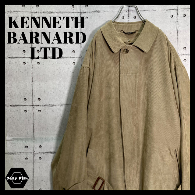 【希少】KENNETH BARNARD LTD ロングバルカラーコート US