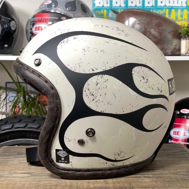 ネット販売店舗 コラボ☆Harley-Davidson & BELL ジェットヘルメット
