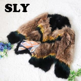 美品　SLYコート/BLACK