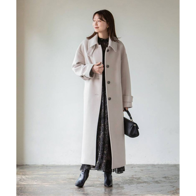 NOBLE リバービーバーステンカラーコート 日本買蔵 | motilityoral.com.br