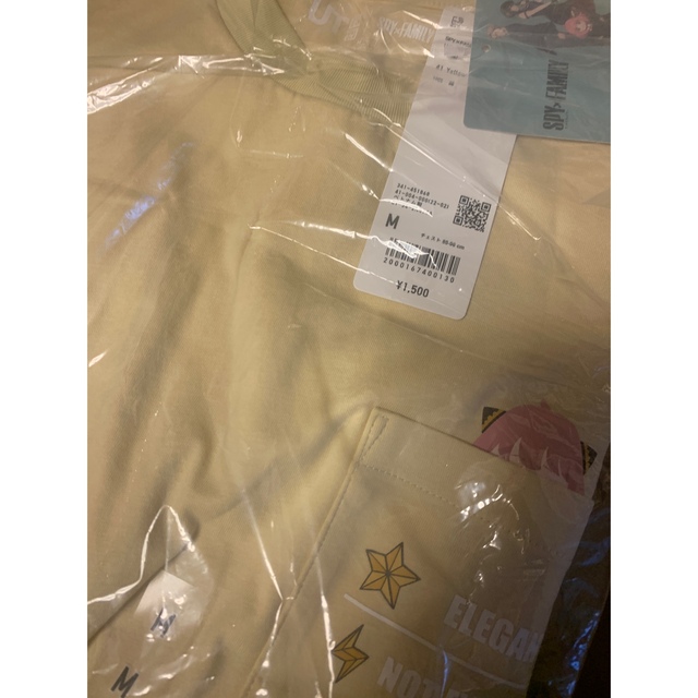 UNIQLO(ユニクロ)のユニクロ　SPY×FAMILY アーニャＴシャツ　Mサイズ メンズのトップス(Tシャツ/カットソー(半袖/袖なし))の商品写真