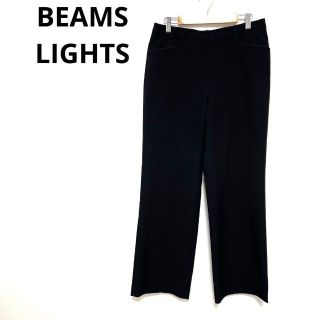 ビームスライツ(BEAMS LIGHTS)のBEAMS LIGHTS ビームスライツ パンツ ブラック 定番 フォーマル 黒(カジュアルパンツ)