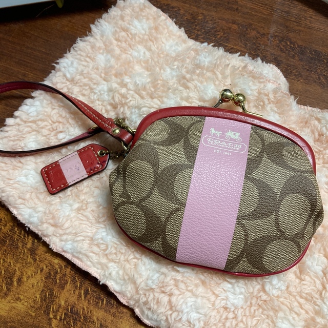 COACH(コーチ)のコーチがま口 レディースのファッション小物(コインケース)の商品写真