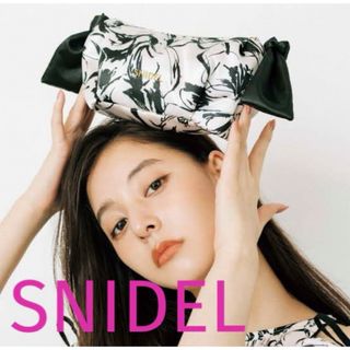 スナイデル(SNIDEL)の雑誌 SWEET 付録 リボンポーチ スナイデル 新木優子(ポーチ)