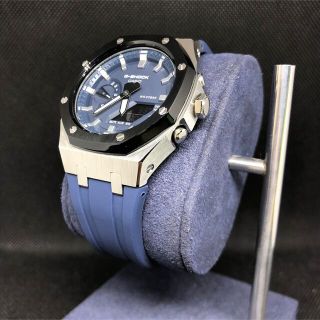 ジーショック(G-SHOCK)のGA-2100本体付き ラバーベルトセット カシオーク カスタム Gショック(腕時計(アナログ))