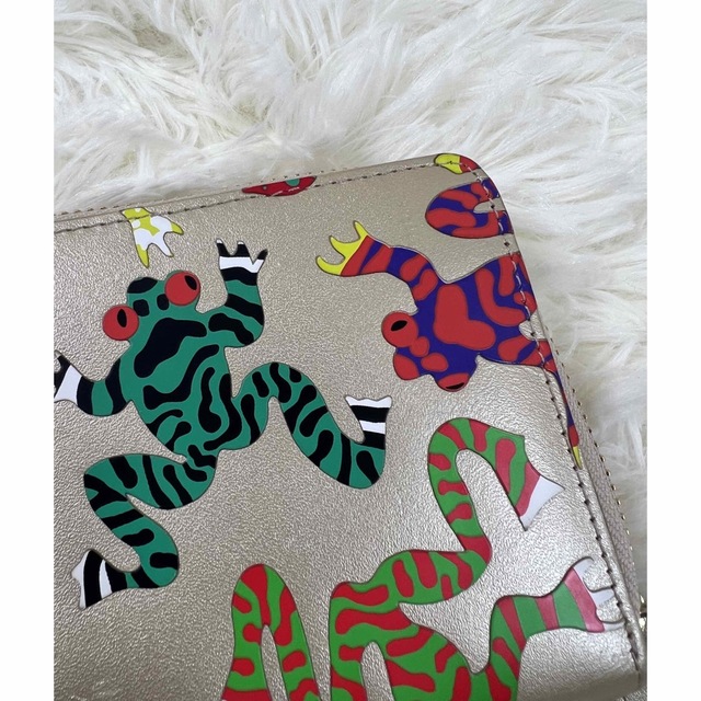 【希少】Vivienne Westwood FROGS ラウンドファスナー長財布