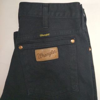 ラングラー(Wrangler)の「レア」☆ wrangler  ラングラー   ブラックストレート デニム(デニム/ジーンズ)