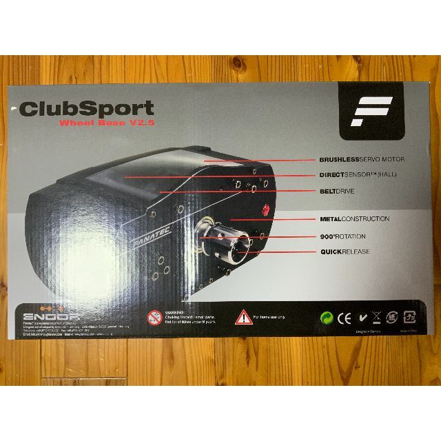 値引き!【fanatec】ClubSport Wheel Base V2.5 | tradexautomotive.com