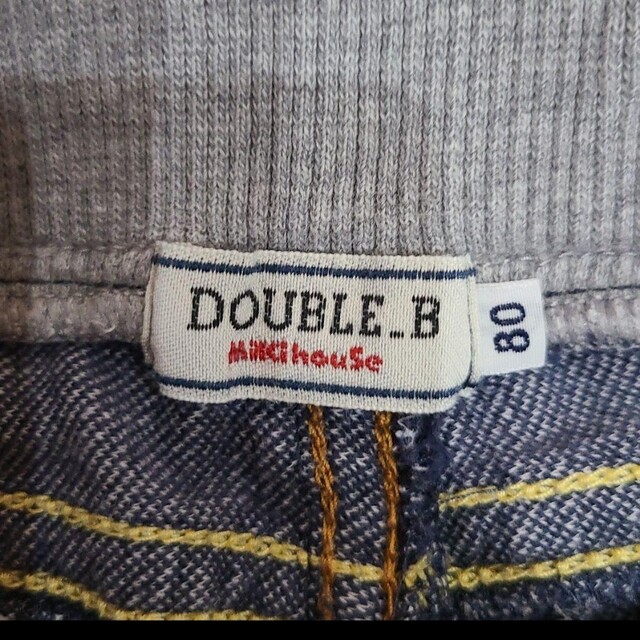 ダブルビー　MIKI HOUSE　ズボン　パンツ　70 80 キッズ/ベビー/マタニティのベビー服(~85cm)(パンツ)の商品写真