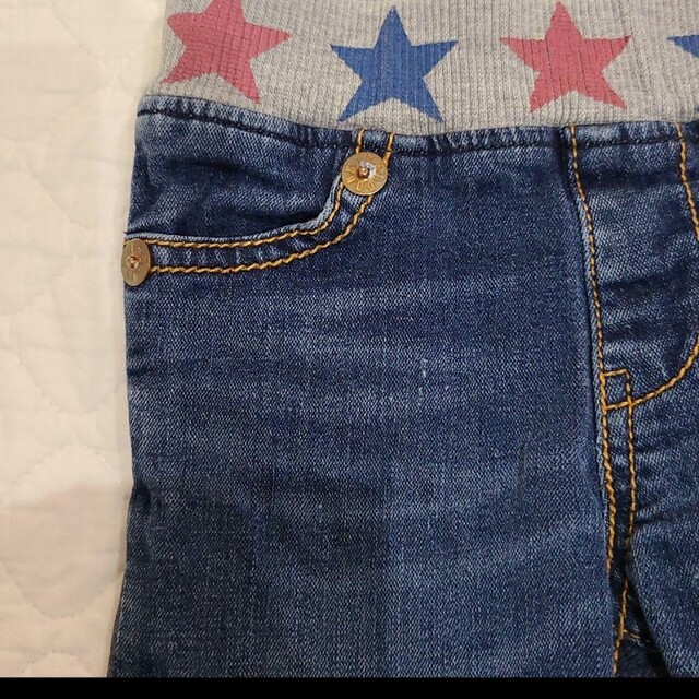 ダブルビー　MIKI HOUSE　ズボン　パンツ　70 80 キッズ/ベビー/マタニティのベビー服(~85cm)(パンツ)の商品写真