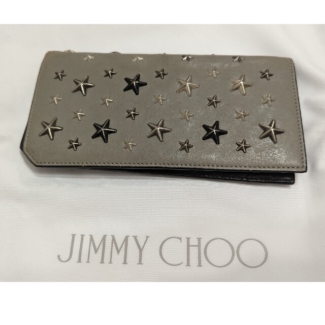 JIMMY CHOO 長財布 財布 二つ折り長財布 クーパー スタースタッズ