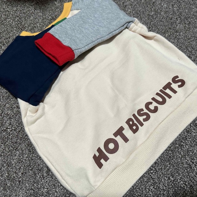 HOT BISCUITS(ホットビスケッツ)のホットビスケッツ　ミキハウス　トレーナー　70 キッズ/ベビー/マタニティのベビー服(~85cm)(トレーナー)の商品写真