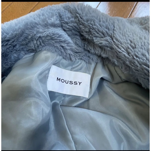 moussy(マウジー)のmoussy エコファーコート レディースのジャケット/アウター(毛皮/ファーコート)の商品写真
