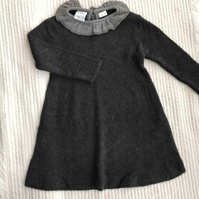 ZARA KIDS(ザラキッズ)のzara baby ニットワンピース キッズ/ベビー/マタニティのキッズ服女の子用(90cm~)(ワンピース)の商品写真