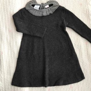 ザラキッズ(ZARA KIDS)のzara baby ニットワンピース(ワンピース)