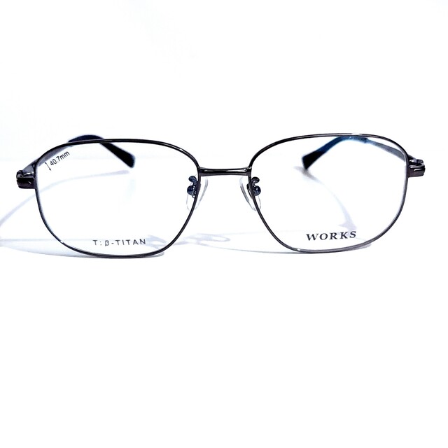 WORKS.(ワークス)のNo.1679メガネ　WORKS【度数入り込み価格】 メンズのファッション小物(サングラス/メガネ)の商品写真