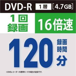 テレビ録画用DVD-R◎3枚★120分CPRM対応◎Verbatim(DVDレコーダー)