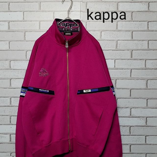 kappa】カッパ トラックジャケット ジャージ 金タグ レトロ ビンテージ