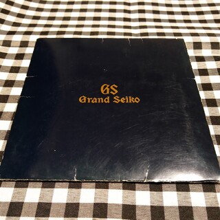 grand seiko セーム皮　非売品(腕時計(デジタル))