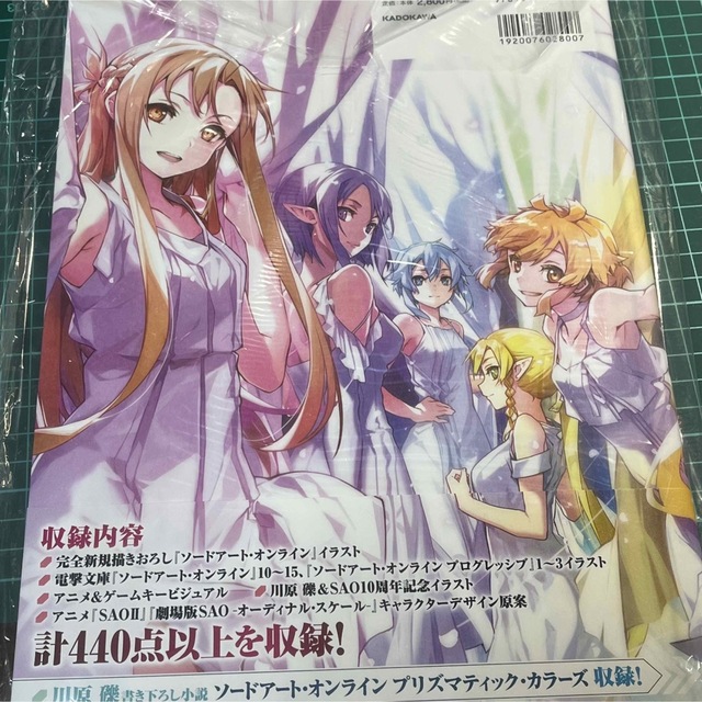 SAO ソードアート abec 画集未開封 キリト アスナ アルゴ シノン SAO ソードアート abec 画集未開封 キリト アスナ アルゴ シノン