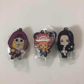 ONEPIECE フィルムRED  ラバスト 3個セット(キャラクターグッズ)