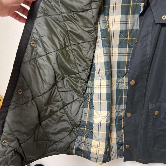 送料無料/新品】 Barbour セージ 新品 バブアー WAX Reelin ジャケット