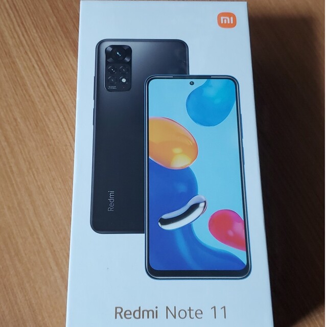 Redmi Note 11 グラファイトグレー 新品未開封スマートフォン/携帯電話