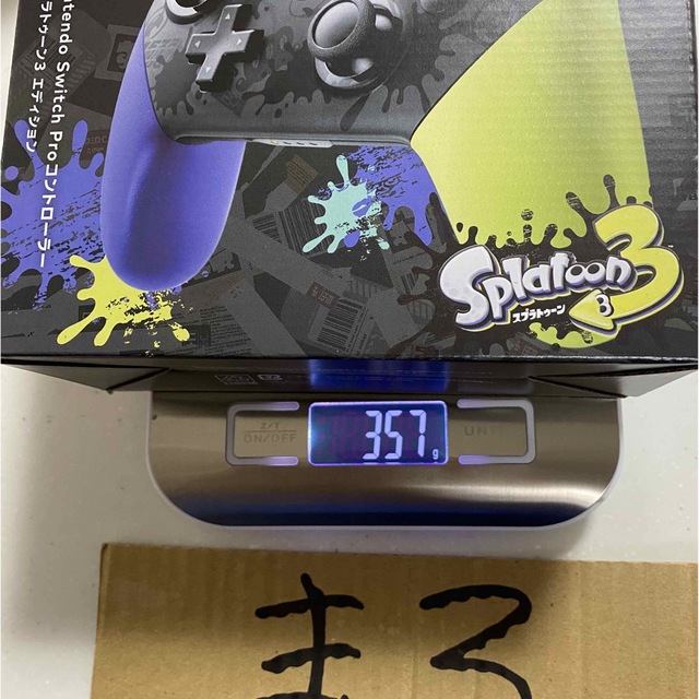 【即日発送】プロコン　スプラトゥーン3エディション　1台プロコントローラー