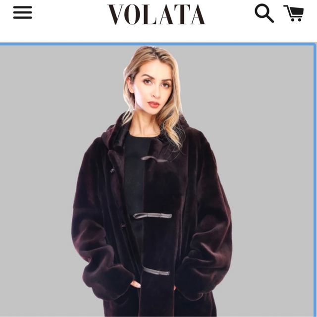 VOLATA リアルラビットファー  リングマフラー  スヌード　超美品 レディースのファッション小物(スヌード)の商品写真