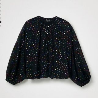 デシグアル(DESIGUAL)のデジグアル　キラキラトップス(シャツ/ブラウス(長袖/七分))