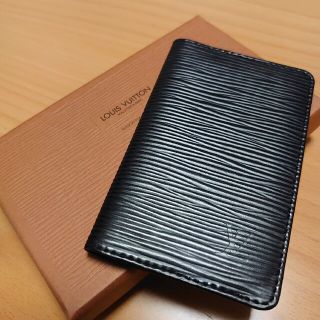 ルイヴィトン(LOUIS VUITTON)のLOUISVUITTON　エピ　名刺入れ　ブラック(名刺入れ/定期入れ)