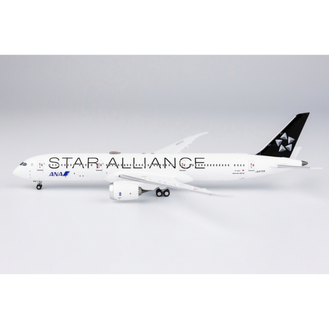 新品@ANA B787-9スターアライアンス特別塗装ジェット機1/400の通販 by